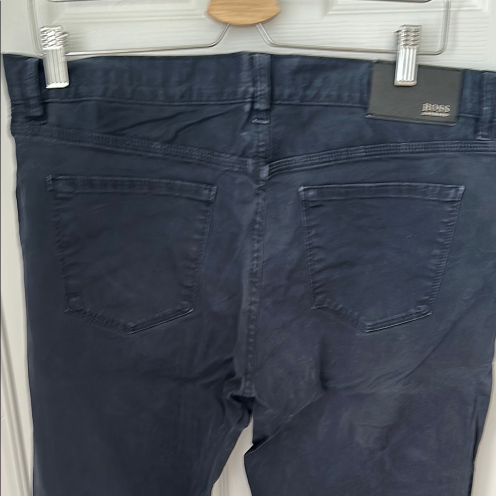 Hugo Boss Blue Classic Straight Fit Jeans S34